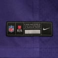 thumbnail image 6 of Men's Nike Roger Rosengarten  Purple Baltimore Ravens Team Game Jersey, 6 of 6