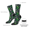 thumbnail image 4 of KLL Dinosaur and Bone Print Cool Socks Men's Women's Crew Socks Funny Crazy Novelty Stockings, 4 of 6