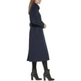 thumbnail image 3 of Kenneth Cole New York Womens 17OMW212 Double Breasted Luxury Wool-Blend Full Length Maxi Coat - Navy - 6, 3 of 4