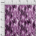 thumbnail image 2 of oneOone Polyester Spandex Purple2 Fabric Watercolor Leaf Sewing Craft Projects Fabric Prints By Yard 56 Inch Wide, 2 of 4