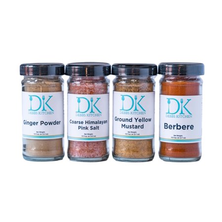 Debbs Kitchen Ginger, Himalayan, Mustard & Berbere Spice Set