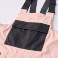 thumbnail image 6 of HCNTES Women's Snow Bibs Ski Waterproof Windproof Insulated Overalls Ripstop Snowboard Pants Winter for Ladies(Pink,M), 6 of 9