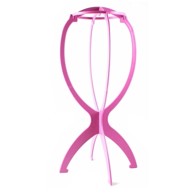 Folding Cap Stable Plastic Wig Hat Stand Tool Durable Holder Display Hair wig