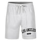thumbnail image 4 of Pantalones cortos informales con estampado de letras para hombre, de poliéster transpirable, para el verano, 4 of 4