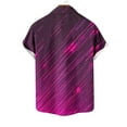 thumbnail image 6 of Arnsht (S-5XL) Big and Tall Men's Cotton Linen Shirts Lapel Button Down Short Sleeve Dress Shirt Casual Summer Shirt Tops Pink XXXL, 6 of 6