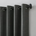 thumbnail image 3 of Sun Zero Kline 63-Inch Grommet 100% Blackout Window Curtain Panel in Coal, 3 of 9