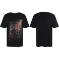 thumbnail image 2 of Camiseta de manga corta suelta negra Four Seasons General Casual Moda Nueva Pompotops oipoqjl1509, 2 of 8
