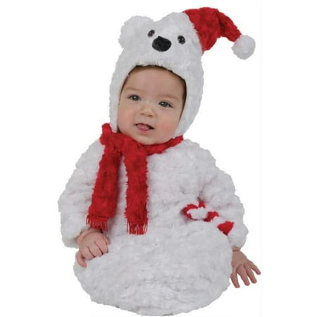 Morris Costumes UR25851 Christmas Polar Bear Bunting