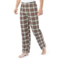 thumbnail image 5 of Fruit of the Loom Men's Plaid Flannel Top and Bottom Pajama Set, Sizes S-5XL, 5 of 10