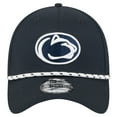 thumbnail image 2 of Men's New Era  Navy Penn State Nittany Lions Rope 39THIRTY Flex Hat, 2 of 5