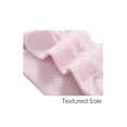 thumbnail image 3 of 10 Pares Tobilleras 9-11 De Mujer Suela Con Textura Corte Bajo Rosado talla de zapato juvenil 5.5-8/Años 11-15, 3 of 5