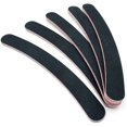 thumbnail image 1 of 10PCS Curved Washable Nail Buffering Files Rounded End Manicure Pedicure Tool Double Sided Emery Board 100/180 Grit Nail Art Care Buffing Buffer Sanding Files, 1 of 3
