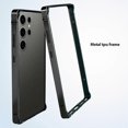thumbnail image 3 of For Samsung Galaxy S25 Ultra Bumper Case TPU + Metal Frame Heat Dissipation Cover - Grey, 3 of 4