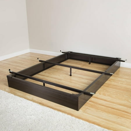 Mantua Mfg. Co. Mantua Java Brown Full-Size Metal Bed Base