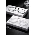 thumbnail image 3 of 2 Pack Rimless Reading Glasses for Men Women Rectangle Lightweight Frame Readers Office Use, 3 of 7