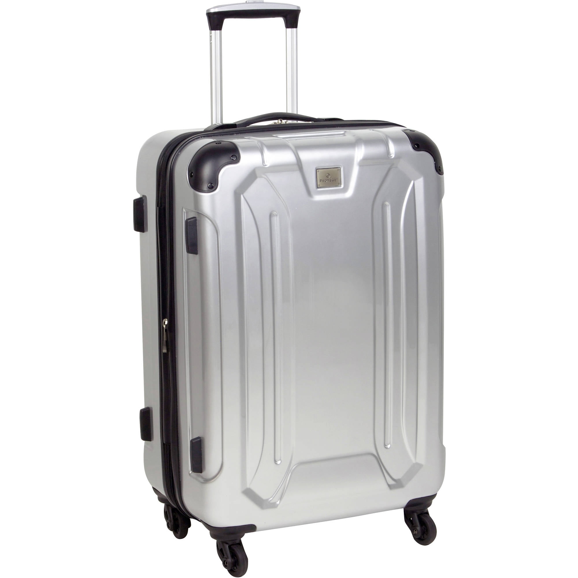 Protege 24 ABS Upright, Silver Hard Side Luggage