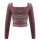 thumbnail image 5 of Tops Para Mujer, Elegantes, Casuales, Blusas, Camisas de Moda, Cómodas, Con Cuello en V, Florales, Manga Corta Odeerbi  ODB169687, 5 of 6