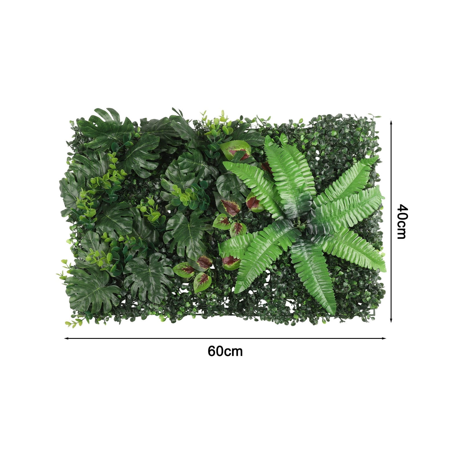 40X60Cm Artificial Plant Grass Fake Lawn Carpet Backdrop Wall Hanging Greenery Leaf Mat Vegetation For Home Garden Party Decor