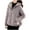 Gray, variant on Winter Coats for Women Fashion Solid Color Padded Keep Warm Long Sleeve Parkas Cold Weather Commute