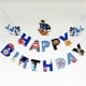 thumbnail image 5 of Banderín colgante para fiesta de cumpleaños con temática pirata, banderines de animales marinos, decoración para fiestas (pirata brillante), 5 of 6