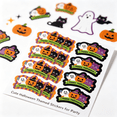 thumbnail image 3 of CCOCC 2026 New Halloween Stickers for Kids,Cute Ghost Black Cat and Pumpkin Designs Halloween Stickers Roll,Halloween Square Stickers Decals,Pumpkin Seal Label Stickers for Party Decorations(5/10Pcs), 3 of 6