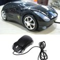 thumbnail image 2 of A 1000dpi Mini forma de coche Usb óptico con cable innovador 2 faros ratón para ordenador portátil Pc, 2 of 5