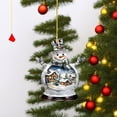 thumbnail image 5 of Qocolhg Christmas Decorations Clearance, Snowman Christmas Hanging Ornament Acrylic Christmas Tree Hanging Pendant, Christmas Tree Decor Festival Home Decor, Christmas Gifts for Kids Women Men, 5 of 6