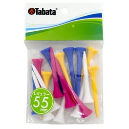 Adhere Plastic Golf Tees,2-3/4 Inch Orange Castle Golf Tees, Durable