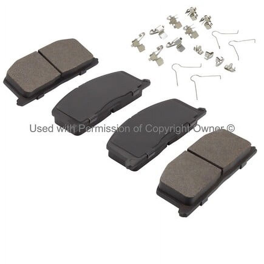 Mpa Electrical 1003-0242M Quality Built Disc Brake Pad Set Black Series,