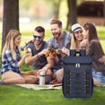 thumbnail image 2 of Refrigerador de mochila de gran capacidad para picnics al aire libre Senderismo Pesca (Azul), 2 of 4