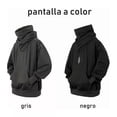thumbnail image 2 of Sudadera Hoddie Capucha Deportiva Estilo Hip Hop De Hombre, 2 of 8