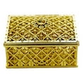 thumbnail image 6 of BalsaCircle 12 Gold 3" Metallic Mini Rectangle Treasure Boxes Favor Holders, 6 of 8