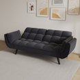 thumbnail image 3 of Jopath 74" Sofa Bed for Small Spaces - 2 Seater Convertible Couch with 3 Adjustable Positions, Comfortable Apartment Living Room Furniture, Easy Assembly, 3 of 9