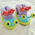 thumbnail image 3 of Zapatillas de caracol Unisex, zapatillas de deporte de interior para el hogar con dibujos animados, zapatos cálidos de casa de felpa, chanclas suaves y acogedoras, 3 of 5