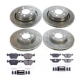 thumbnail image 3 of PowerStop Front and Rear Z23 Evolution Sport Carbon-Fiber Ceramic Brake Pad and Drilled & Slotted Rotor Kit Fits: BMW Select Models K4229, 3 of 10