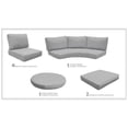 thumbnail image 4 of High Back Cushion Set for FAIRMONT-11c in Cilantro, 4 of 7