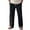 Black Pant for Men, variant on Mrmaere Men’s Slim Straight Leg Casual Pants Long Leg Smooth Fabric Versatile Style Wear for Daily Activities Street Looks Khaki XXL