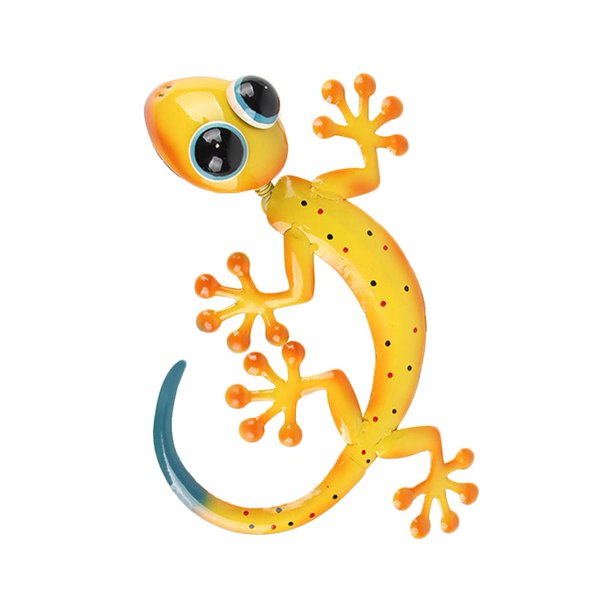 Autcarible Metal Lizard Wall Decor Art Wall Decoration For For Yard Fence Garden Home Walmart Com Walmart Com
