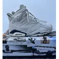 thumbnail image 1 of Ni - ke Ni - ke Air Jordan 6 Retro Georgetown CT8529-012 Magnet/College Navy Size US 9, 1 of 5