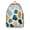 Colorful Abstrac, variant on Boho Ethnic Mandala Print Travel Backpack for Women, Sacred Tribal Symbolic Pattern Canvas School Daypack