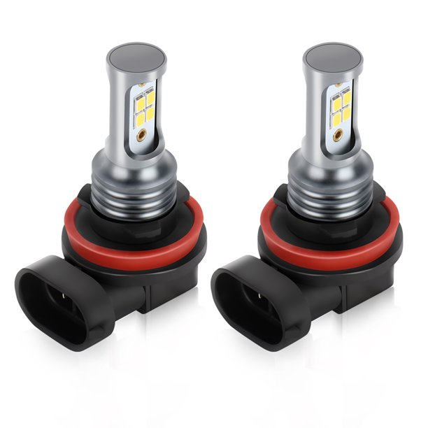 2 uds IP68 impermeable coche V1 LED luz antiniebla coche LED