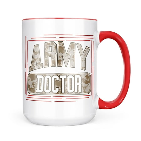 

Neonblond ARMY Doctor Camo Mug gift for Coffee Tea lovers