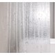 thumbnail image 4 of Cortinas de ducha de goma eva con efecto 3D, 180 x 180 cm, transparentes, impermeables y a prueba de moho, cortina de baño con 12 anillas para ducha o bañera en casa, 4 of 5