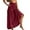 Red, variant on Maxi Skirts for Women Boho Elastic High Waisted Ruffle Skirt Summer Trendy Casual Long Flowy Beach Skirts