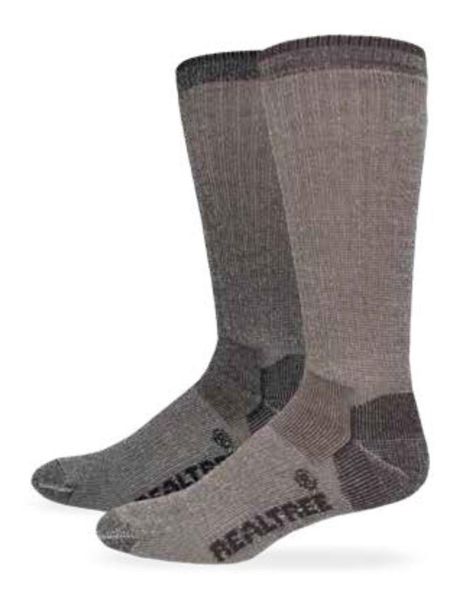 Pamphlet Run Light RealTree 2/9743 Merino Wool Boot Socks 2-Pack, One Brown Pair/One Black  Pair - Walmart.com