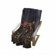 thumbnail image 4 of New York Soft Flannel Fleece Throw Blanket, New York at Night Empire Building at Northeastern Most Crowded Town USA Photo, Cozy Plush for Indoor and Outdoor Use, 70" x 90", Orange Blue, by Ambesonne, 4 of 6