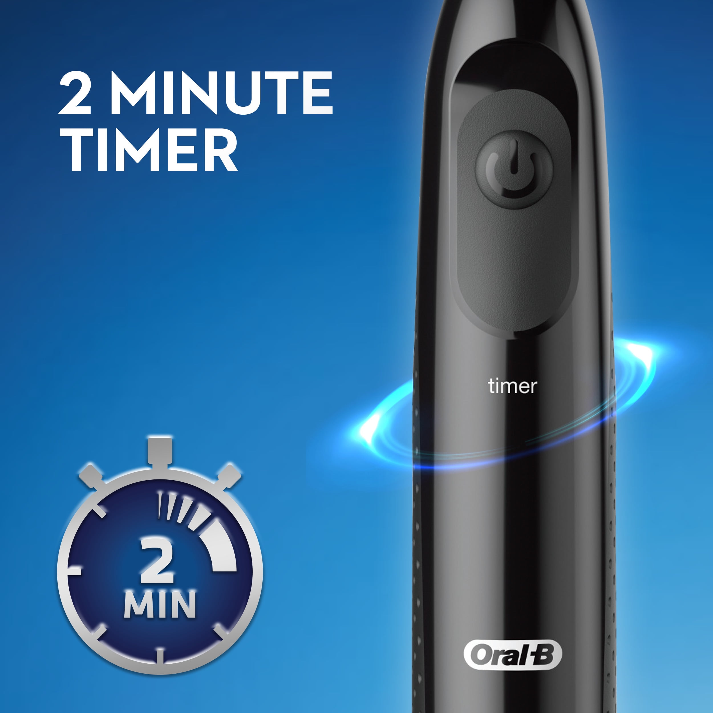 Oral-B Clinical Charcoal Battery Electric Toothbrush, Black