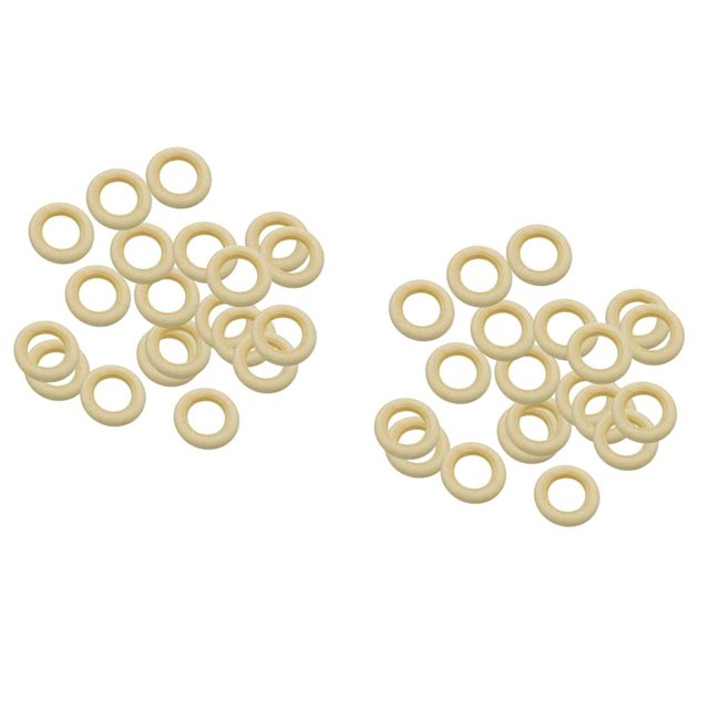 40c 40 / 30mm Conectores de para Manualidades DIY Círculos de Dentición de Natural Macarena Artesanías De Madera