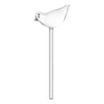 thumbnail image 2 of Glass Plant Watering Globes,Self Watering Globes Bird Shape,Plant Watering Devices,Self Watering Planter Insert,Automatic Watering Bulbs for Indoor Plants(A), 2 of 9