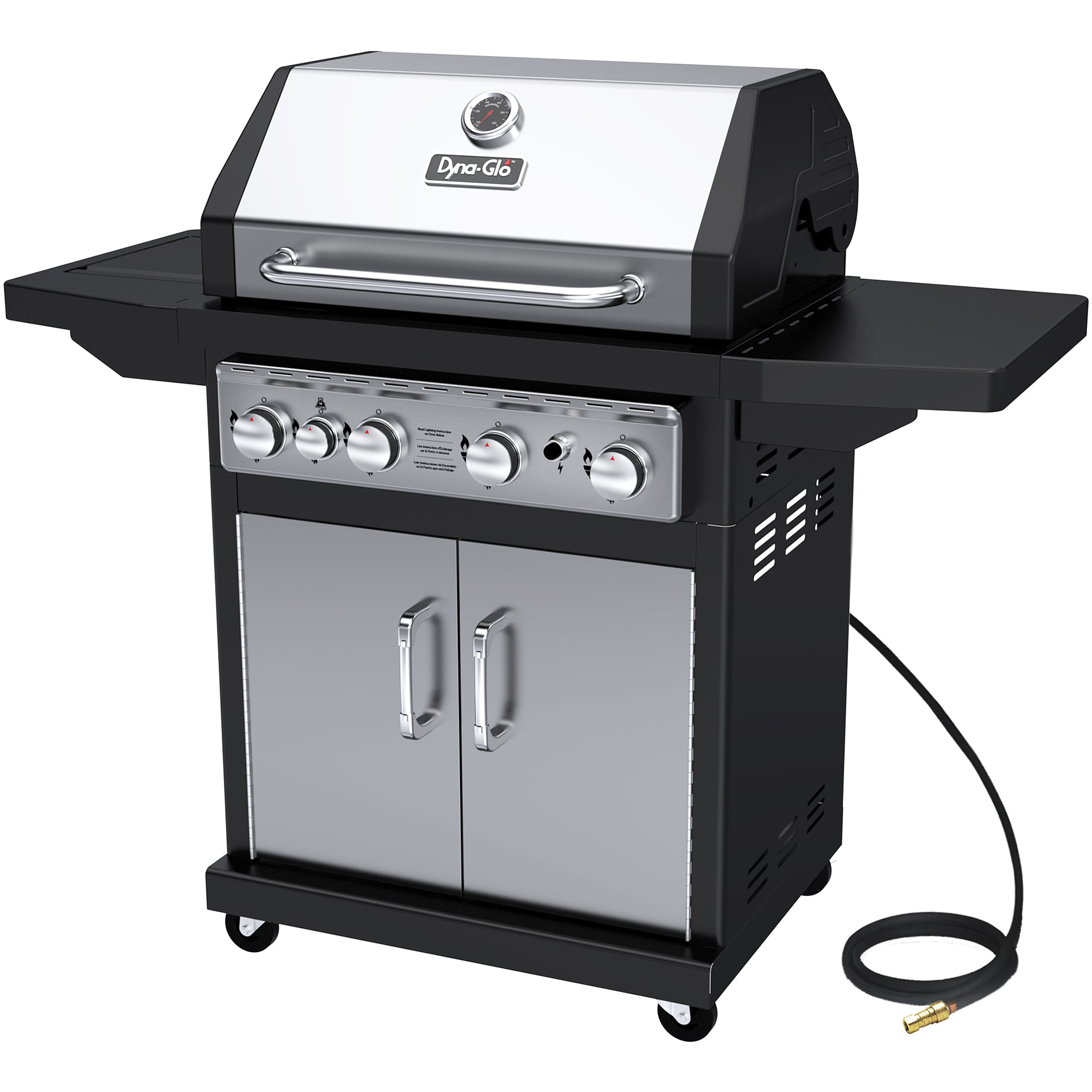 Dyna Glo DGA480SSN D 4 Burner Stainless Natural Gas Grill